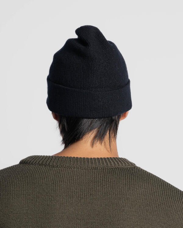 032c LOGO CASHMERE BLEND BEANIE | F24-UAK-3271-000 | AFEW STORE